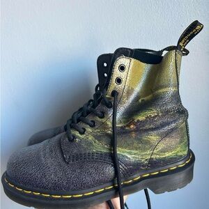 Dr. Martens Black Leather Ankle Boots